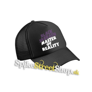 BLACK SABBATH - Master Of Reality - čierna sieťkovaná šiltovka model "Trucker Cap"