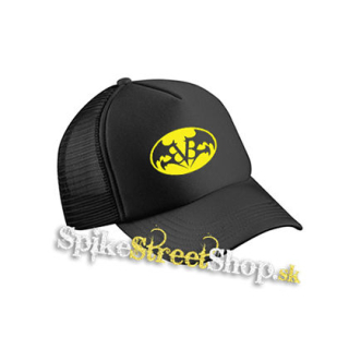 BLACK VEIL BRIDES - Batman Logo - čierna sieťkovaná šiltovka model "Trucker Cap"