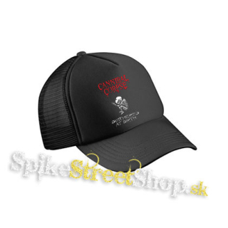 CANNIBAL CORPSE - Butchered At Birth - čierna sieťkovaná šiltovka model "Trucker Cap"