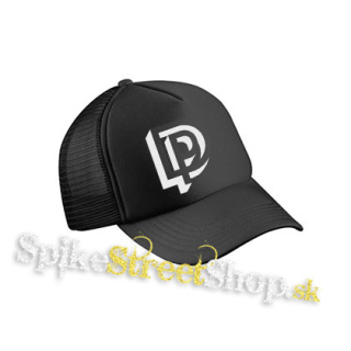 DEEP PURPLE - Crest Motive 1 - čierna sieťkovaná šiltovka model "Trucker Cap"