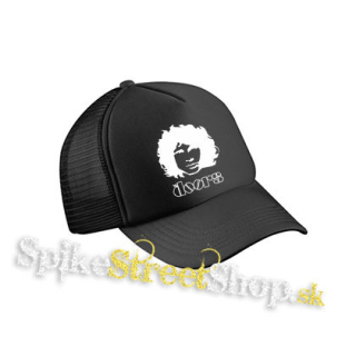 DOORS - JIM MORRISON PORTRAIT Motive 1 - čierna sieťkovaná šiltovka model "Trucker Cap"