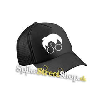 HARRY POTTER - Glasses Bold Crest - čierna sieťkovaná šiltovka model "Trucker Cap"