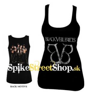 BLACK VEIL BRIDES - Big Logo & Band - Ladies Vest Top