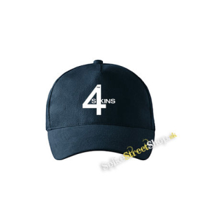 4 SKINS - Logo - tmavomodrá šiltovka