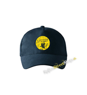 5 SECONDS OF SUMMER - Scribble Logo - tmavomodrá šiltovka