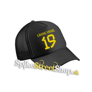 LAMINE YAMAL - 19 - čierna sieťkovaná šiltovka model "Trucker Cap"