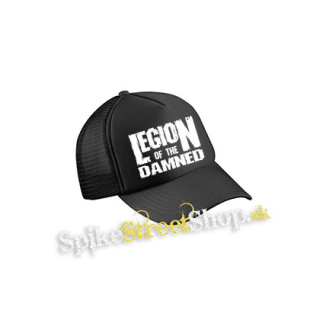 LEGION OF THE DAMNED - Logo - čierna sieťkovaná šiltovka model "Trucker Cap"