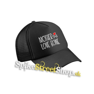 MOTHER LOVE BONE - Logo - čierna sieťkovaná šiltovka model "Trucker Cap"