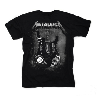 METALLICA - Hammett Guitar - čierne pánske tričko