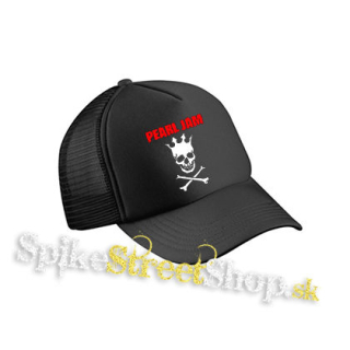 PEARL JAM - Riot - čierna sieťkovaná šiltovka model "Trucker Cap"