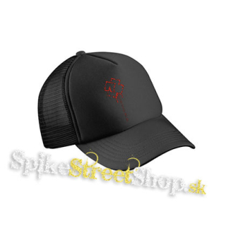 RAMMSTEIN - Liebe Ist Fur Alle Da - čierna sieťkovaná šiltovka model "Trucker Cap"