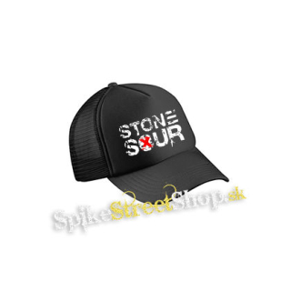 STONE SOUR - Logo - čierna sieťkovaná šiltovka model "Trucker Cap"