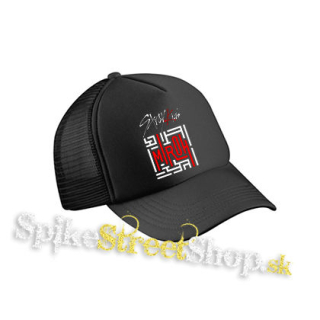 STRAY KIDS - MIROH Cover Album - čierna sieťkovaná šiltovka model "Trucker Cap"