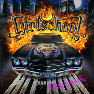 Fotonášivka GIRLSCHOOL - Hit And Run - Revisited
