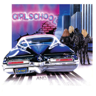 Fotonášivka GIRLSCHOOL - Hit and Run