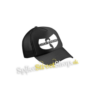WU TANG CLAN - Logo - čierna sieťkovaná šiltovka model "Trucker Cap"