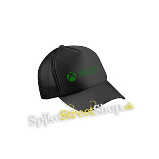 XBOX - Logo Motive 2 - čierna sieťkovaná šiltovka model "Trucker Cap"