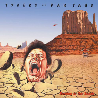 Fotonášivka TYGERS OF PAN TANG - Burning In The Shade