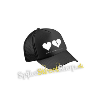 YUNGBLUD - Black Hearts Club - čierna sieťkovaná šiltovka model "Trucker Cap"