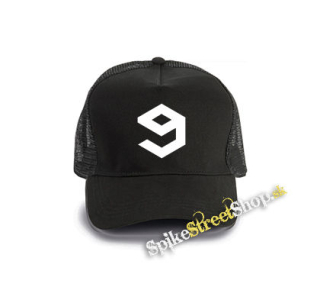 9GAG - čierna bavlnená sieťkovaná šiltovka model "Trucker Cap"