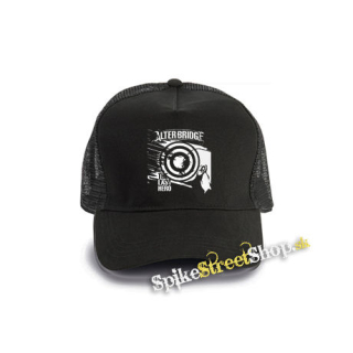 ALTER BRIDGE - The Last Hero - čierna bavlnená sieťkovaná šiltovka model "Trucker Cap"