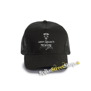 AMON AMARTH - Hammer of Thor Motive 2 - čierna bavlnená sieťkovaná šiltovka model "Trucker Cap"