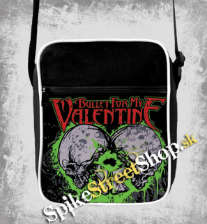 BULLET FOR MY VALENTINE - Double Skull - retro taška na rameno