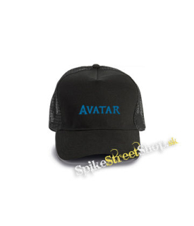 AVATAR - Movie Logo - čierna bavlnená sieťkovaná šiltovka model "Trucker Cap"