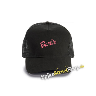 BARBIE - čierna bavlnená sieťkovaná šiltovka model "Trucker Cap"