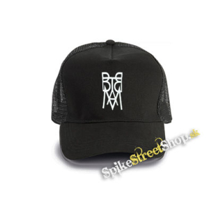 BETWEEN THE BURIED AND ME - Crest - čierna bavlnená sieťkovaná šiltovka model "Trucker Cap"