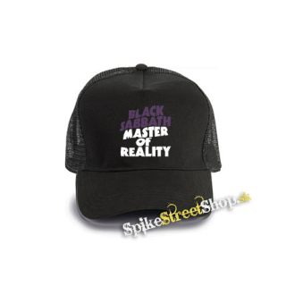 BLACK SABBATH - Master Of Reality - čierna bavlnená sieťkovaná šiltovka model "Trucker Cap"