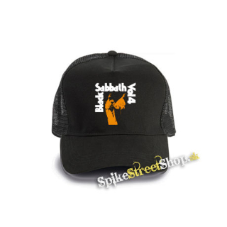 BLACK SABBATH - Vol.4 - čierna bavlnená sieťkovaná šiltovka model "Trucker Cap"