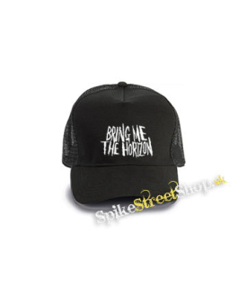 BRING ME THE HORIZON - Logo - čierna bavlnená sieťkovaná šiltovka model "Trucker Cap"