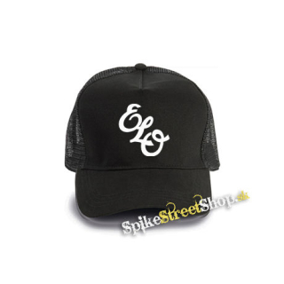 ELECTRIC LIGHT ORCHESTRA - Band Logo - čierna bavlnená sieťkovaná šiltovka model "Trucker Cap"