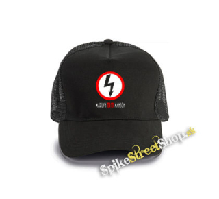 MARILYN MANSON - čierna bavlnená sieťkovaná šiltovka model "Trucker Cap"