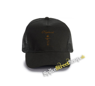 NIGHTWISH - Human Nature Motive 1 - čierna bavlnená sieťkovaná šiltovka model "Trucker Cap"