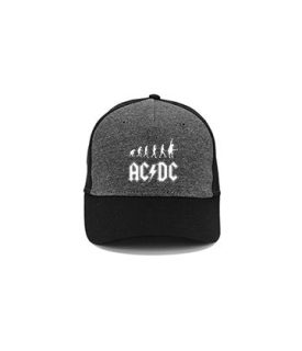 ACDC - Hardrock Evolution - šedočierna bavlnená šiltovka
