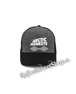 ARCTIC MONKEYS - Logo - šedočierna bavlnená šiltovka