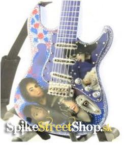 Gitara MICHAEL JACKSON - FENDER STRATOCASTER - Mini Guitar USA