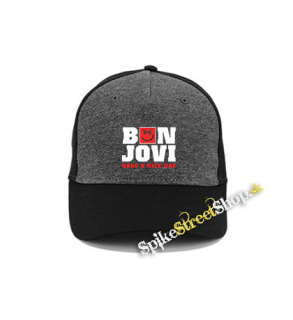 BON JOVI - Have A Nice Day - šedočierna bavlnená šiltovka