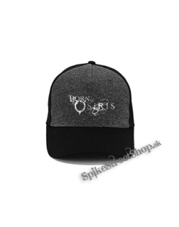 Born_Of_Osiris_Logo - šedočierna bavlnená šiltovka