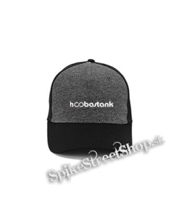 HOOBASTANK - Logo - šedočierna bavlnená šiltovka