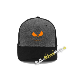 JACK SKELLINGTON - Orange Smile - šedočierna bavlnená šiltovka