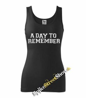 A DAY TO REMEMBER - Logo - Ladies Vest Top