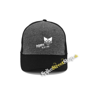 POPPY PLAYTIME - Logo Teeth Smile Motive 2 - šedočierna bavlnená šiltovka