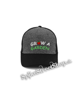 ROBLOX - Grow A Garden - šedočierna bavlnená šiltovka