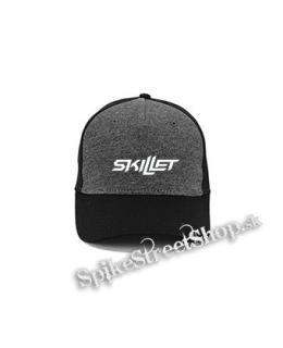 SKILLET - Logo - šedočierna bavlnená šiltovka