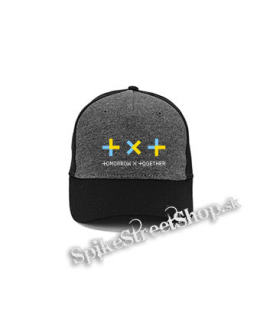 TXT - TOMORROW X TOGETHER - Logo Symbol - šedočierna bavlnená šiltovka