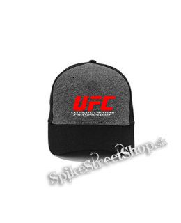 UFC - Ultimate Fighting Championship - šedočierna bavlnená šiltovka