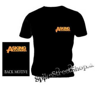 ASKING ALEXANDRIA - orange logo - pánske tričko (-50%=VÝPREDAJ)